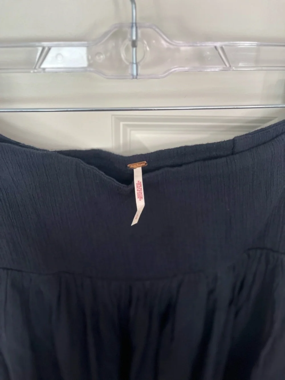 Free People Maxi Skirt (L) and Cropped Long Sleeve Top (L) Set NWOT - Picture 6 of 6